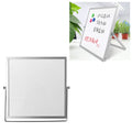 Portable Magnetic Desktop Small Whiteboard Message Writing Board, Size: 25cm x 25cm, 25cm x 25cm