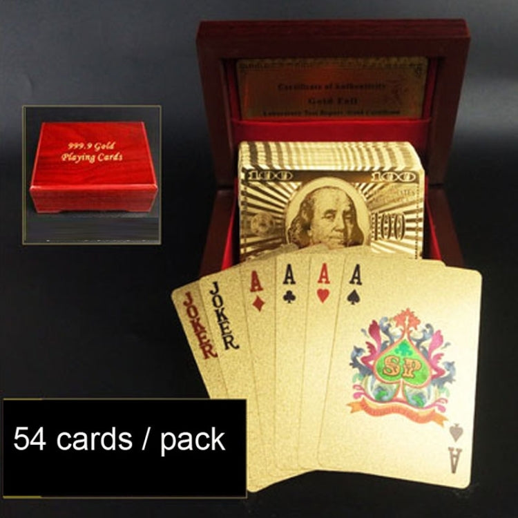 Creative Frosted Back Texture Plastic From Vegas to Macau Playing Cards Texas Poker with Wooden Gift Box, Silver Dollar Wooden Gift Box, Mosaic Gold Euro Wooden Gift Box, Mosaic Gold Dollar Wooden Gift Box, Mosaic Gold New Dollar Wooden Gift Box       ...