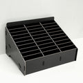 Wooden Multi-cell Mobile Phone Film Stand Desktop Display Rack, 30 Grids, Size: 31.5x23.5x18.5cm, 30 Grids, Black, 30 Grids, Pink, 30 Grids, Green