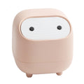 Desktop Trash Can Mini Dual-layer Push Trash Bin