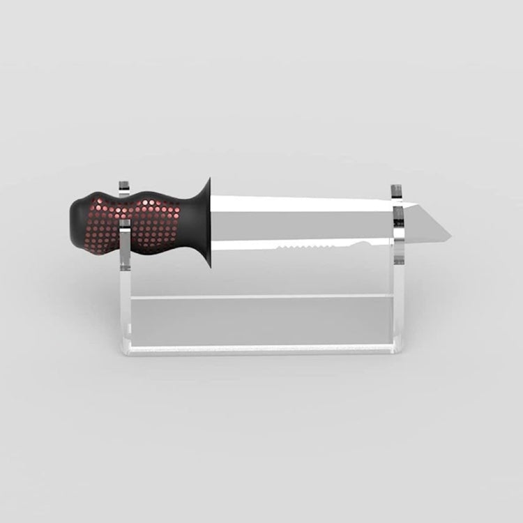 2pcs YX021-3 Acrylic Swiss Army Knife Display Knife Holder, YX021-3