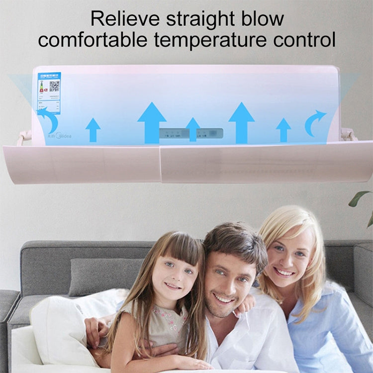 Bedroom Wall-Mounted Baby Universal Anti-Straight Blowing Air Conditioning Windshield Wind Deflector Shroud, Thickened Version, Thickened Version