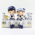 Creative Resin LOVE Navy Family Set Dolls Ornaments Wedding Bedroom Decoration Gifts, LOVE Navy Family