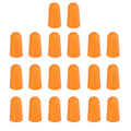 Ten Pairs Non-toxic Orange Soft Memory Foam Material Earplug for Sleeping