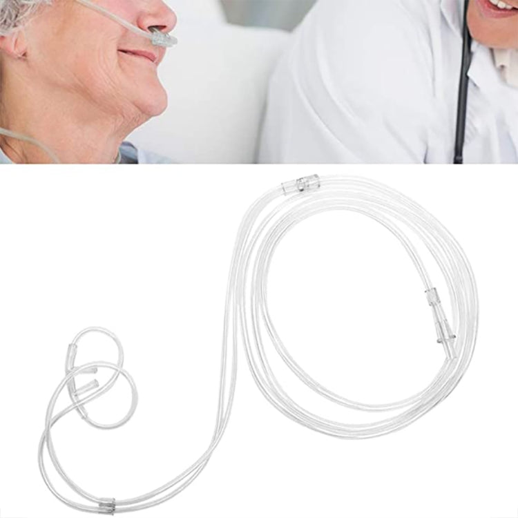 5 PCS Household Disposable Double-hole Nasal Oxygen Tube Pipe Oxygen Supply Tubing, Length: 6m, Length: 6m