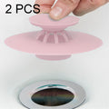 2 PCS Silicone Drain Stopper Deodorant Sink Bathtub Floor Drain Protector