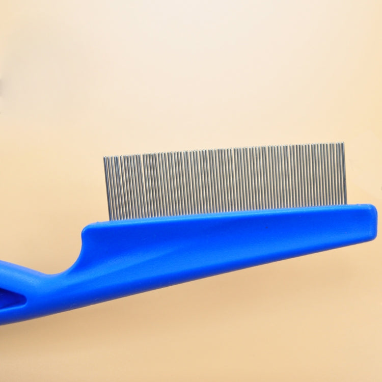 5 PCS Pet Cats Dogs Supplies Combs Fine Toothed Stainless Steel Needle Fleas Removal Combs, Length: 18.5cm, Length: 18.5cm, White, Length: 18.5cm, Blue, Length: 18.5cm, Purple