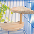 Pet Wooden Two Layers Wood Hamster Footplate Springboard Hamster Small Pets Pedal Toys, Two Layers Footplate