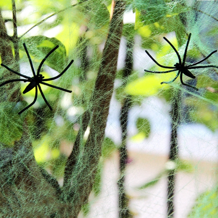 Halloween Props Cotton Yarn Spider Webs, Random Color Delivery, Spider