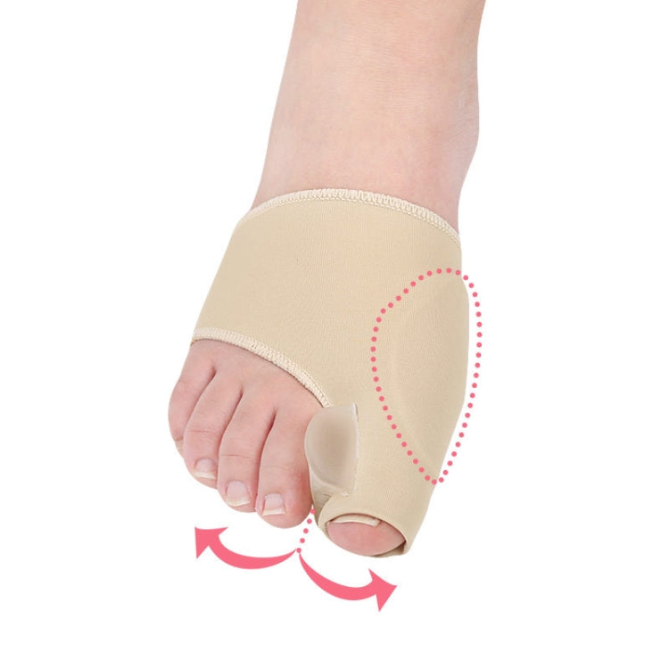 1 Pair SEBS Hallux Valgus Correction Sleeve Feet Care Special Big Toe Bone Ring Foot Thumb Orthopedic Brace Relieve for Men / Women, Size: S, Size: S