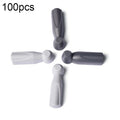 100pcs HTG-005 Small Hammer Anti-theft Magnetic Buckle EAS Anti-theft Sound and Magnetic Button Label for Supermarket Commodities, Random Color Delivery, HTG-005 Small Hammer