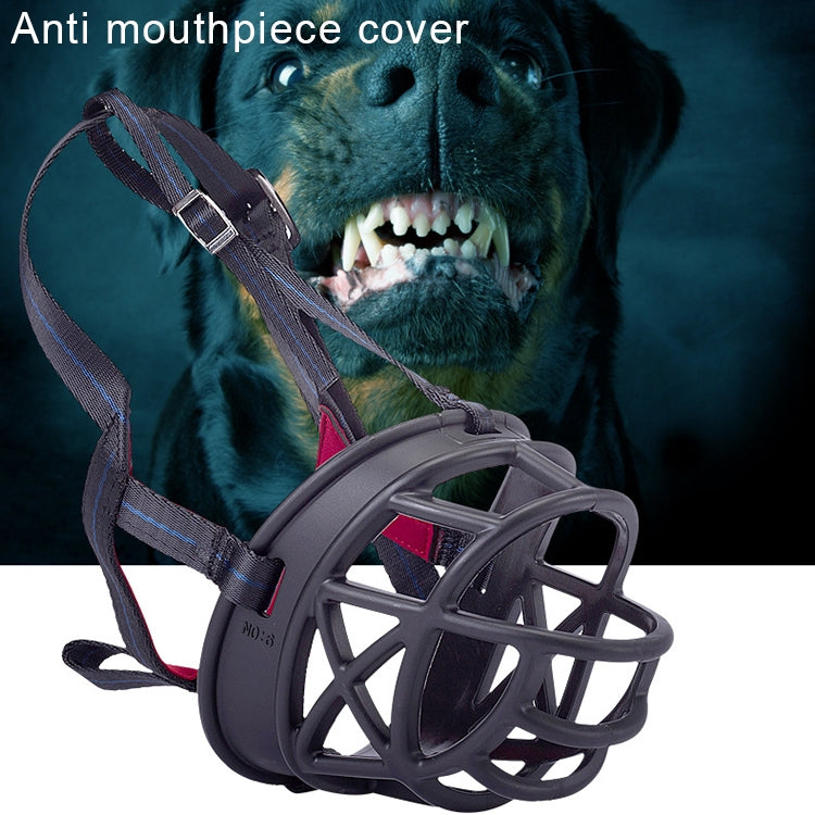 Dog Muzzle Prevent Biting Chewing and Barking Allows Drinking and Panting, Size: 6.8*6.3*7.8cm, Size: 6.8*6.3*7.8cm