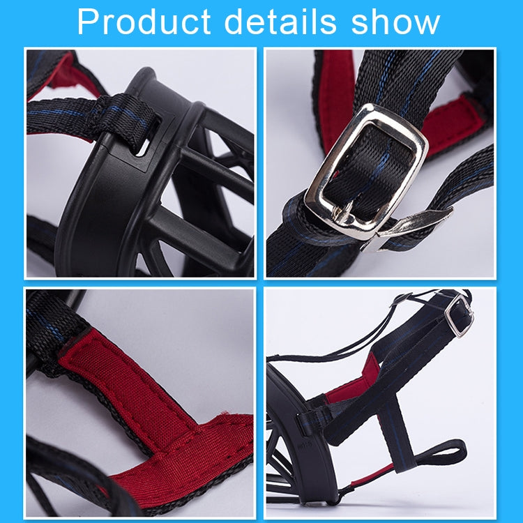 Dog Muzzle Prevent Biting Chewing and Barking Allows Drinking and Panting, Size: 12.5*12.5*15.4cm, Size: 12.5*12.5*15.4cm