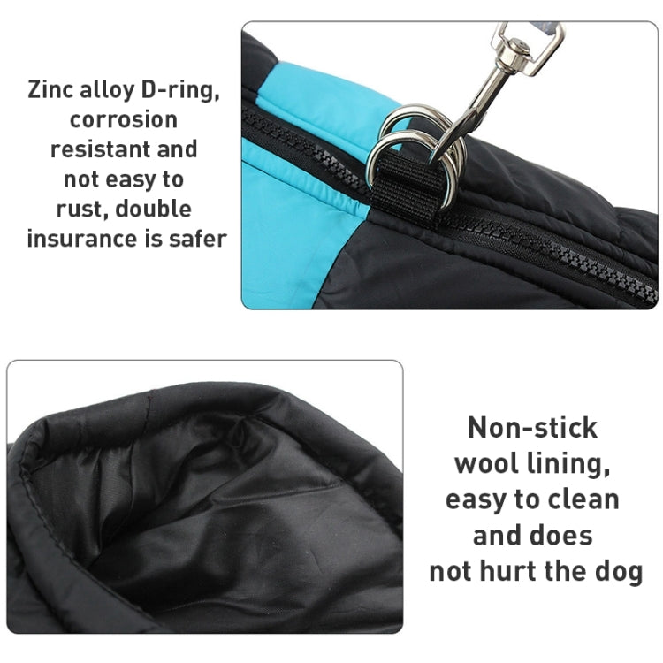 Pet Dog Cotton Vest Ski Suit, Size: XL, Chest: 50cm, Back Length: 40cm, Size: XL