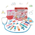 Wooden Child Early Learning Puzzle Doctor Role Playing Game Toy Bag Set, Doctor Role Playing Game Set