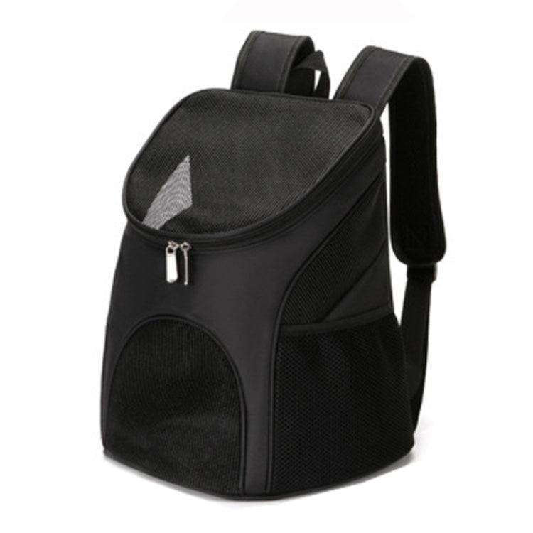 Portable Folding Nylon Breathable Pet Carrier Backpack, Size: 45 x 36 x 31cm, Size: 45 x 36 x 31cm Black, Size: 45 x 36 x 31cm Coffee, Size: 45 x 36 x 31cm Blue, Size: 45 x 36 x 31cm Red
