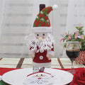 Snowman Pattern Wine Bottle Bag Christmas Decoration, HC3137A, HC3137B