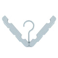 Foldable Clothes Hanger Drying Rack with 4 Hidden Clips for Home / Travel, Random Color Delivery, Foldable Clothes Hanger