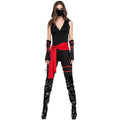 Halloween Woman Warrior Cosplay Pirate Costume Role Play Black Cosplay Cloth Costumes, XL, Chest: 80-100cm, Waistline: 74-85cm,, Size: XL