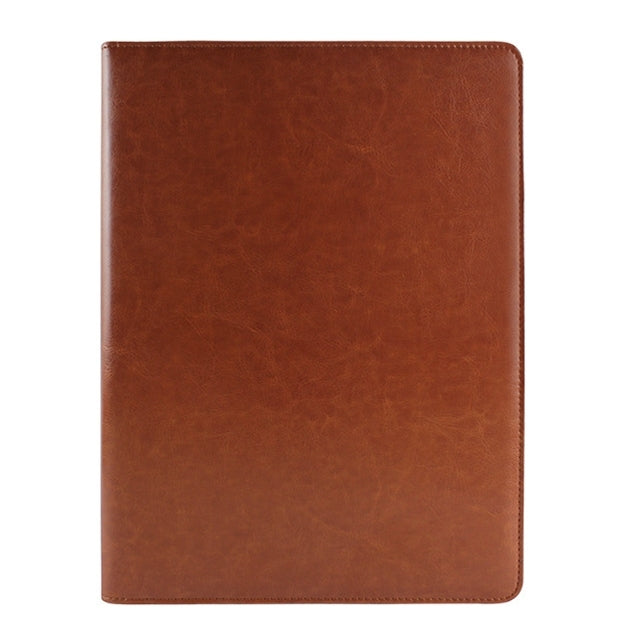 Office Supplies Business Style Leather Document Folder with 30-pages A4 Note Pad & Calculator
