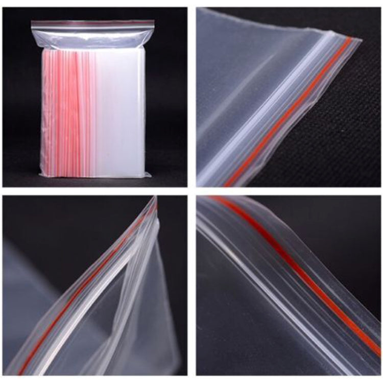 100pcs/pack PE Self Sealing Clear Zip Lock Packaging Bag, 24cm x 36cm,Custom Printing and Size are welcome, 24*36cm