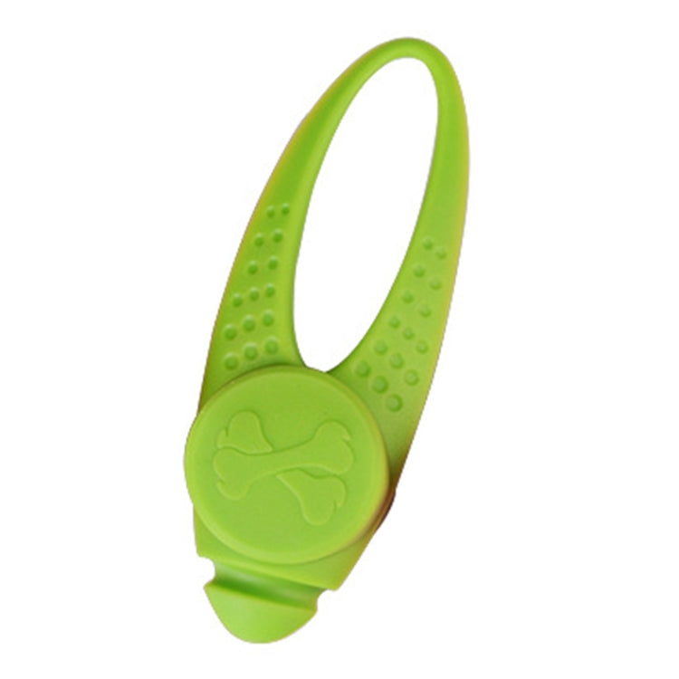 LED Night Light Pet Safety Collar Silicone Pendant