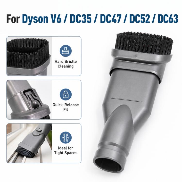 Vacuum Cleaner Dual-purpose Brush Head Accessories Parts for Dyson V6 / DC35 / DC47 / DC52 / DC63, Dual-purpose Brush Head