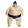 Adult Inflatable Sumo Costume Halloween Christmas Festival Party Carnival Inflated Clothes Wrestler Costumes, Adult Inflatable