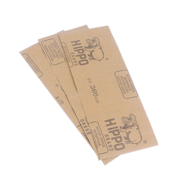 10pcs Grit 150 Wet And Dry Polishing Grinding Sandpaper，Size: 23 x 9cm, Grit 150