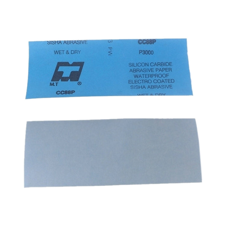 10pcs Grit 1000 Wet And Dry Polishing Grinding Sandpaper，Size: 23 x 9cm, Grit 1000