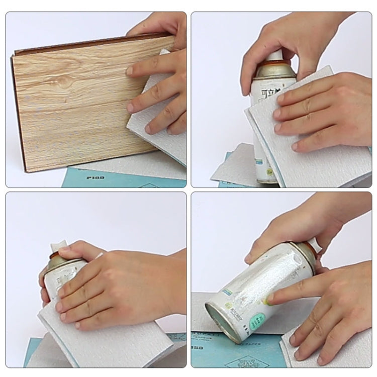 10pcs Grit 1000 Wet And Dry Polishing Grinding Sandpaper，Size: 23 x 9cm, Grit 1000