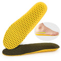 1 Pair Sports Shock Absorption Breathable Soft Thick Sweat Absorbent Insoles for Men / Women, Size: L(41-46 Yards), Size: L(41-46 Yards)
