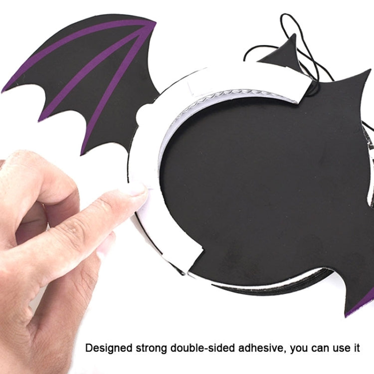 3 PCS / Set Creative Funny Halloween Ghost Bats Spider Pendant Paper Decoration and Props Horror, Ghost + bat + spider