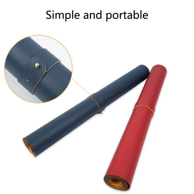 Multifunction Business Double Sided PU Leather Mouse Pad Keyboard Pad Table Mat Computer Desk Mat, Size: 120 x 60cm, Size: 120 x 60cm(Green + Silver), Size: 120 x 60cm(Blue + Yellow), Size: 120 x 60cm(Red + Yellow), Size: 120 x 60cm(Silver Grey)       ...