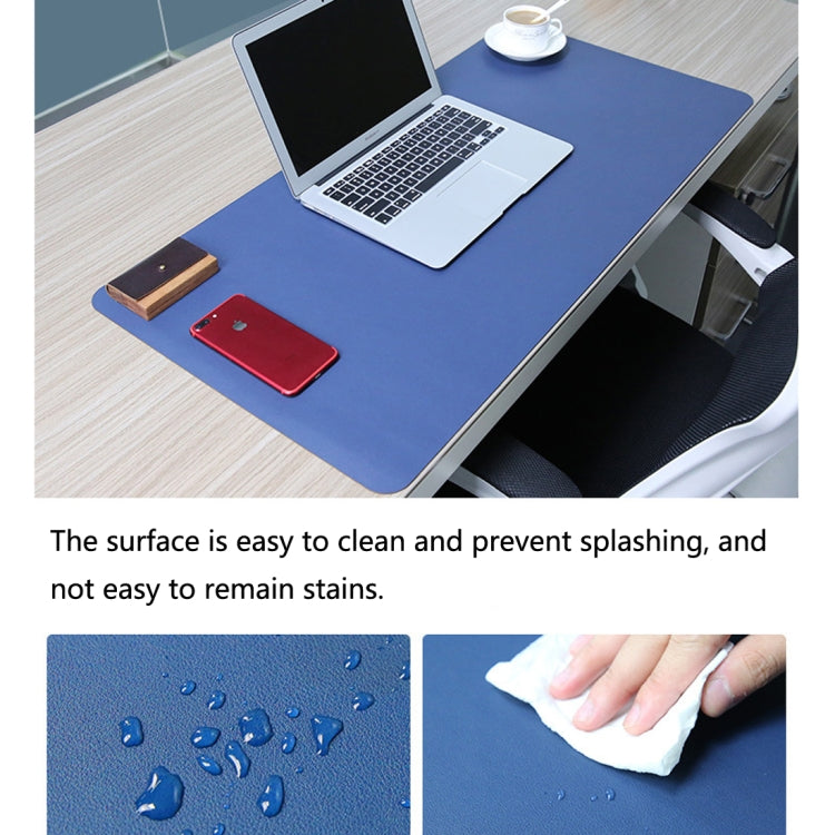 Multifunction Business PU Leather Mouse Pad Keyboard Pad Table Mat Computer Desk Mat, Size: 80 x 40cm, Size: 80 x 40cm(Apricot), Size: 80 x 40cm(Black), Size: 80 x 40cm(Pink), Size: 80 x 40cm(Green), Size: 80 x 40cm(Sapphire Blue)                      ...