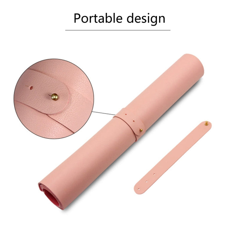 Multifunction Business PU Leather Mouse Pad Keyboard Pad Table Mat Computer Desk Mat, Size: 80 x 40cm, Size: 80 x 40cm(Apricot), Size: 80 x 40cm(Black), Size: 80 x 40cm(Pink), Size: 80 x 40cm(Green), Size: 80 x 40cm(Sapphire Blue)                      ...
