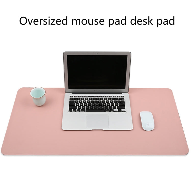 Multifunction Business PU Leather Mouse Pad Keyboard Pad Table Mat Computer Desk Mat, Size: 90 x 45cm, Size: 90 x 45cm(Apricot), Size: 90 x 45cm(Black), Size: 90 x 45cm(Pink), Size: 90 x 45cm(Green), Size: 90 x 45cm(Sapphire Blue)                      ...