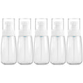 5 PCS Travel Plastic Bottles Leak Proof Portable Travel Accessories Small Bottles Containers, 80ml, 80ml