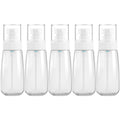 5 PCS Travel Plastic Bottles Leak Proof Portable Travel Accessories Small Bottles Containers, 100ml, 100ml