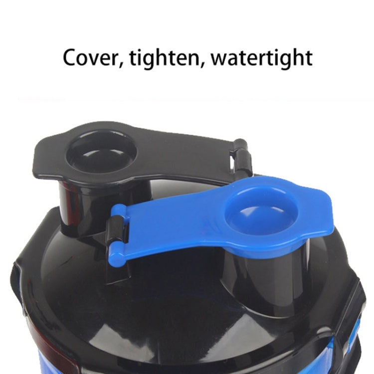 Pet Outdoor Portable Dual-use Water and Food Cup with A Folding Bowl