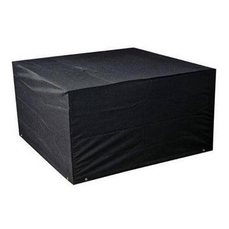 Anti-UV Waterproof Dust-proof 210D Oxford Cloth Folding Table Chairs Protective Cover Outdoor Furniture Set Cover, Size: 213*132*74cm(Black), Size: 213*132*74cm