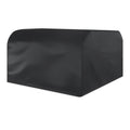 Anti-UV Waterproof Dust-proof 210D Oxford Cloth Folding Table Chairs Protective Cover Outdoor Furniture Set Cover, Size: 250*250*90cm(Black), Size: 250*250*90cm
