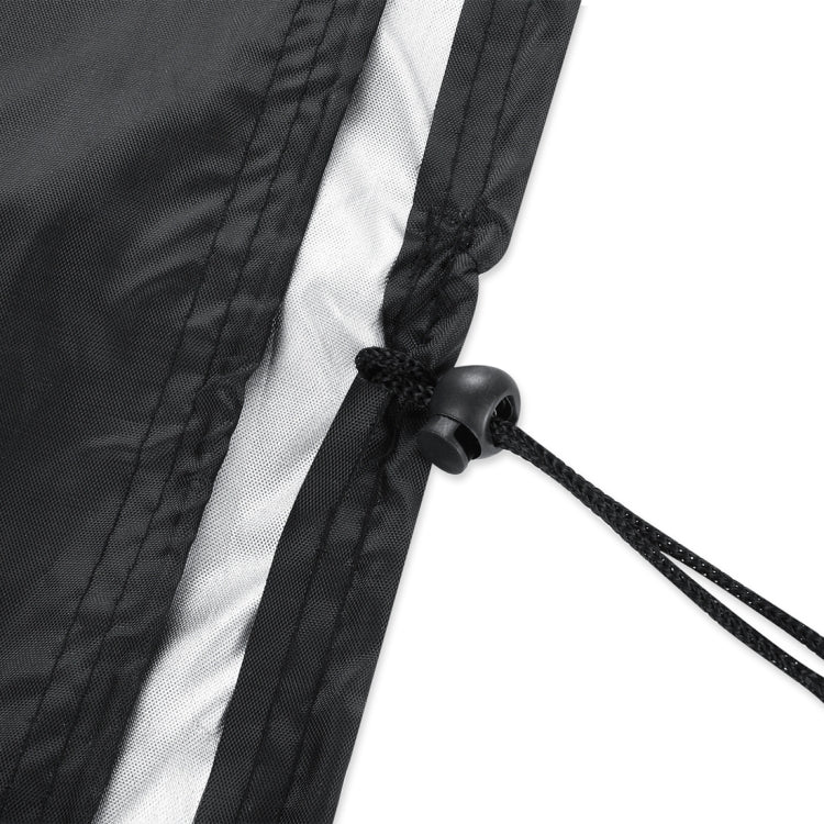 Anti-UV Waterproof Dust-proof 210D Oxford Cloth Folding BBQ Protective Cover Outdoor Gas Charcoal Electric Barbeque Grill Cover, Size: 170*61*117cm(Black), Size: 170*61*117cm