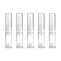5 PCS Clear Empty Travel Portable Refillable Plastic Pump Bottle Containers, 5ml, 5ml