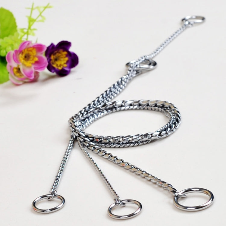35cm Pet P Chain Pet Collars Pet Neck Strap Dog Neckband Snake Chain Dog Chain  Solid  Metal Chain Dog Collar, 35cm x 2mm