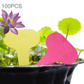 100PCS Floral Label Gardening Label Waterproof small card Insert Label Potted Label,Random Color Delivery, Plant Label 3
