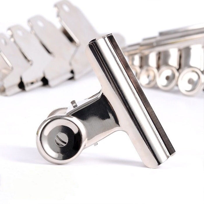 20pcs 31mm Silver Metal Stainless Steel Round Clip Notes Letter Paper Clip Office Bind Clip, 20PCS / 31mm