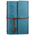 Creative Retro Autumn Leaves Pattern Loose-leaf Travel Diary Notebook, Size: M, M