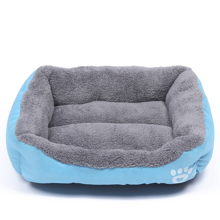 Candy Color Four Seasons Genuine Warm Pet Dog Kennel Mat Teddy Dog Mat, Size: M, 54×42×12cm, Size: M