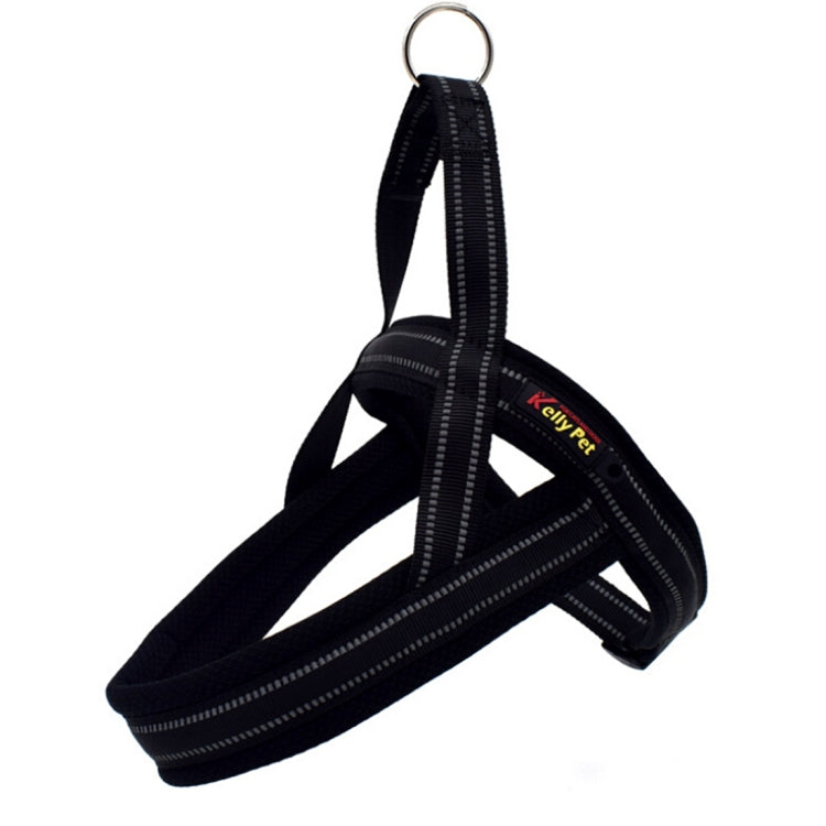 Pet Dogs A7 Reflective Polyester Chest Harness Lead Leash Traction Big Dogs Safety Chain Rope Collar, Size: XS, 2.0*42*50cm, Size: XS, 2.0*42*50cm